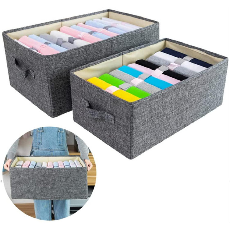 Latitude Run® Fabric Storage Bin Set Wayfair